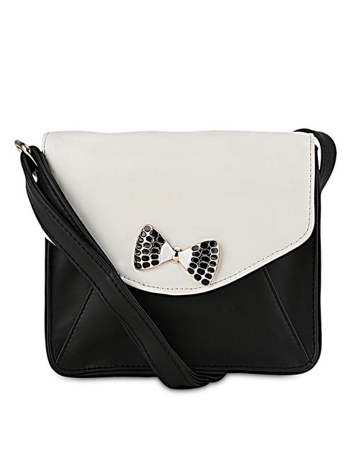 monochrome leatherette sing bag - 1121277 - Very Small Image - 1