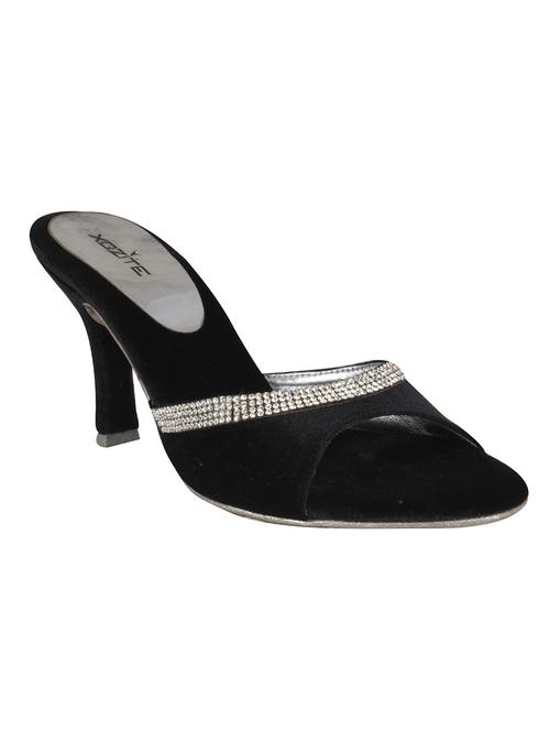 black embellished leather sandal - 11215573 - Very Small Image - 1