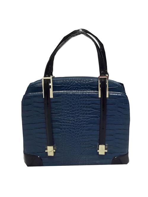 blue leatherette handbag - 11217096 - Very Small Image - 1