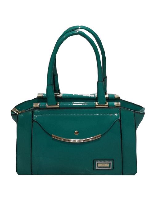 green leatherette handbag - 11217099 - Very Small Image - 1