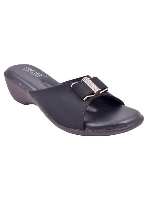 black embellished heel sandal - 11217658 - Very Small Image - 1