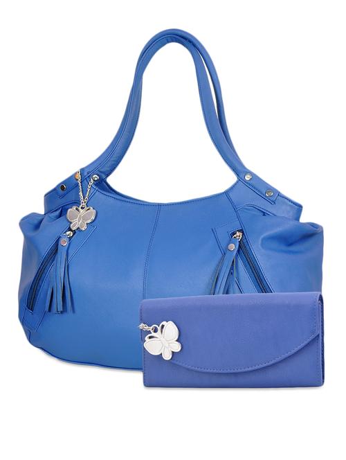 set of leatherette handbag & clutch - 1122680 - Very Small Image - 1