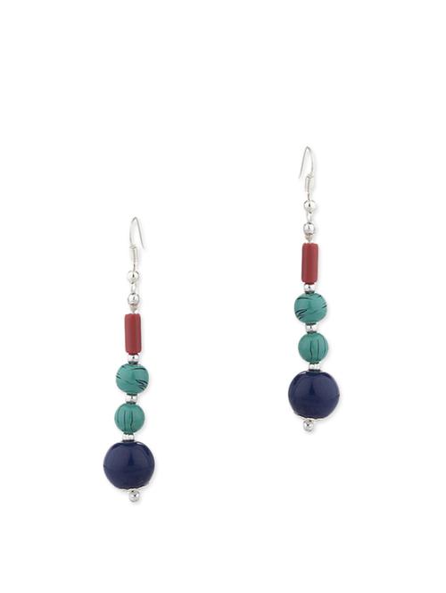multi colored metal drop earring - 11227735 - Very Small Image - 1