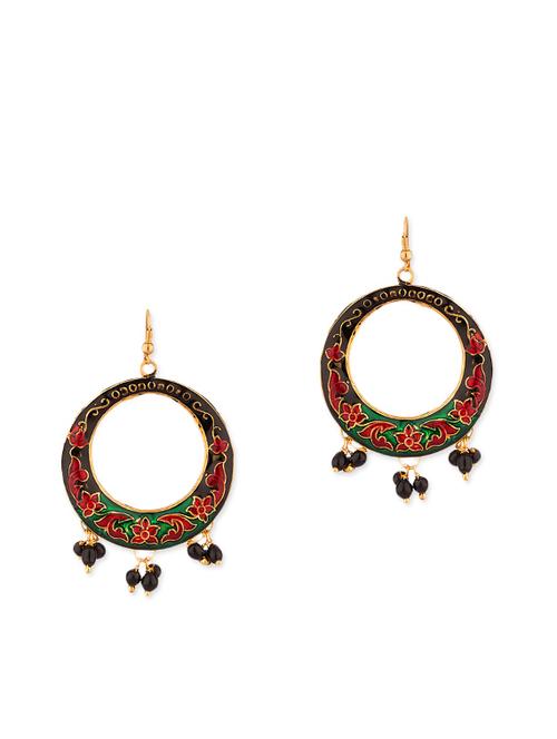 gold metal earring - 11227754 - Very Small Image - 1