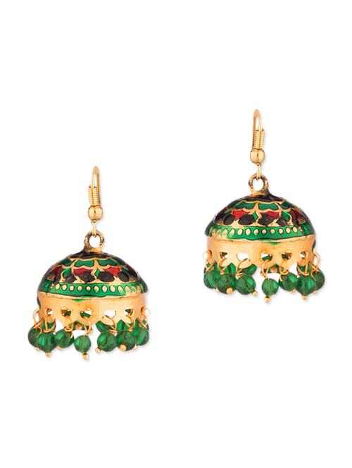gold metal earring - 11227765 - Very Small Image - 1
