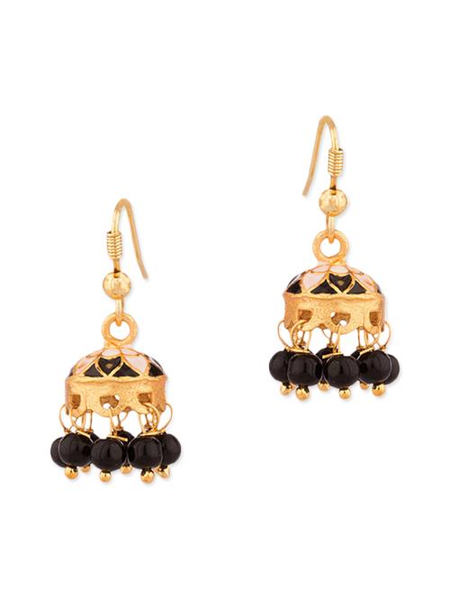 gold metal earring - 11227811 - Very Small Image - 1