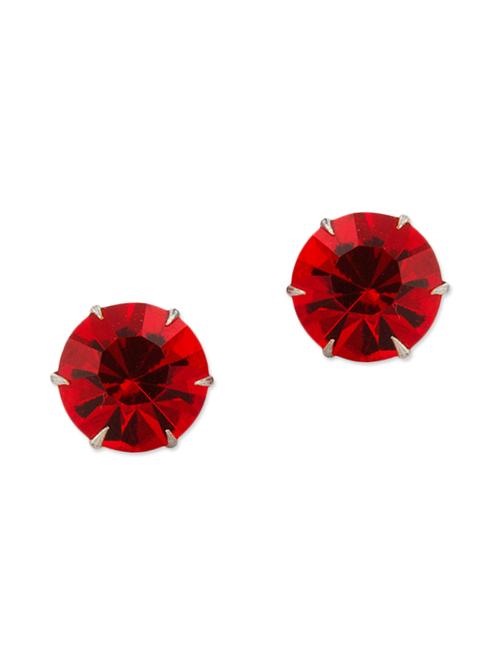 red metal studs earring - 11227818 - Very Small Image - 1