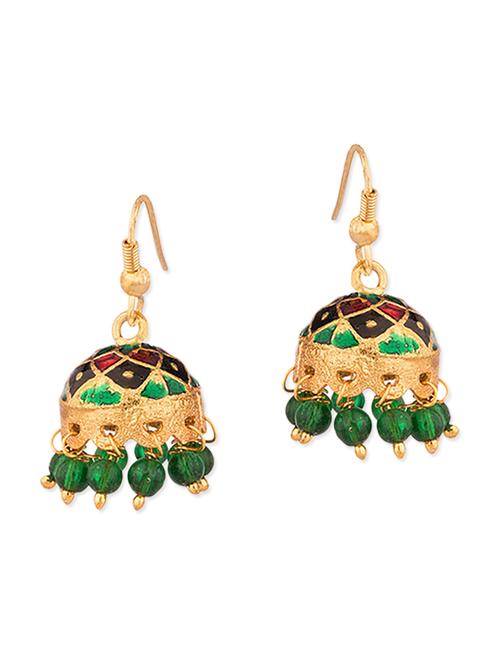 gold metal earring - 11227888 - Very Small Image - 1