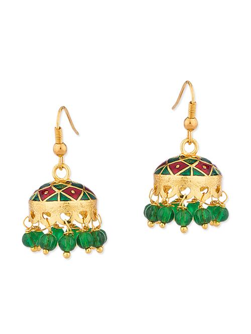 gold metal earring - 11227889 - Very Small Image - 1
