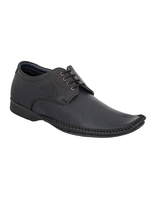 black mesh, faux leather derbies - 11229548 - Very Small Image - 1