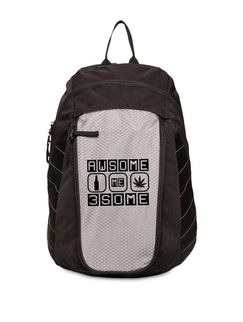 black polyester backpack - 1123111 - Very Small Image - 1