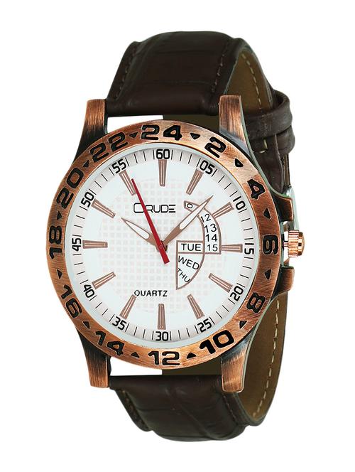 crude analog round dial watch - 11231467 - Very Small Image - 1