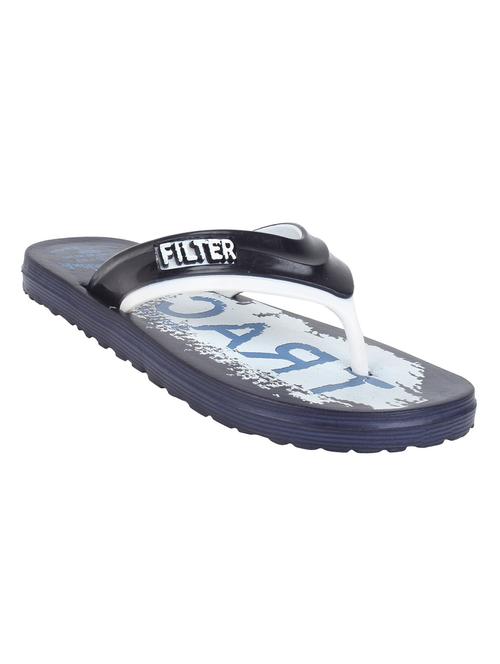 blue leatherette slippers - 11235431 - Very Small Image - 1