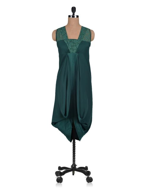 square neck sleeveless plain dress - 1123594 - Very Small Image - 1