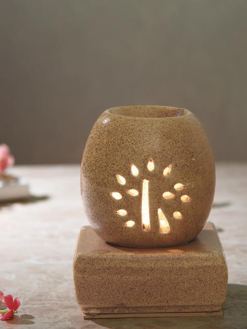 sand brown aroma oil electric diffuser - 1123762 - Very Small Image - 1