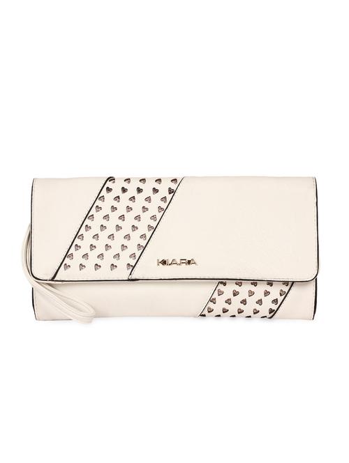 white embellished faux leather wallet - 1123917 - Very Small Image - 1