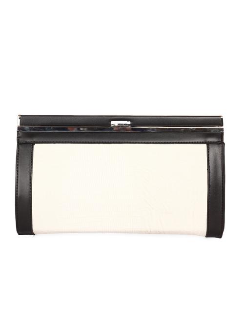 white leatherette clutch - 1123955 - Very Small Image - 1