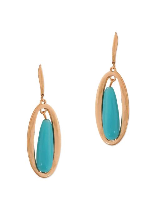 blue metal studs earring - 11253676 - Very Small Image - 1