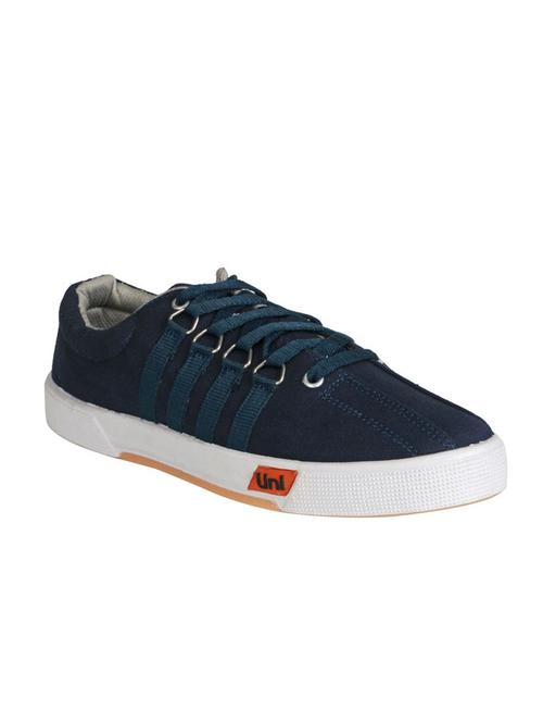 blue canvas lace up sneaker - 11258560 - Very Small Image - 1