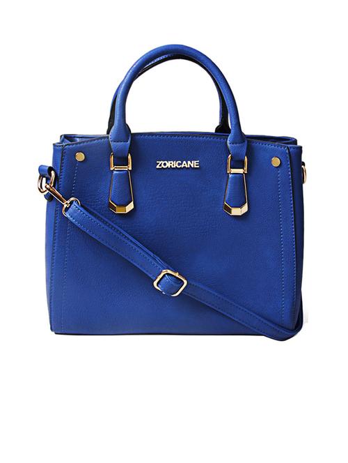 blue leatherette handbag - 11259159 - Very Small Image - 1