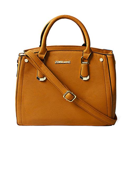yellow leatherette handbag - 11259160 - Very Small Image - 1