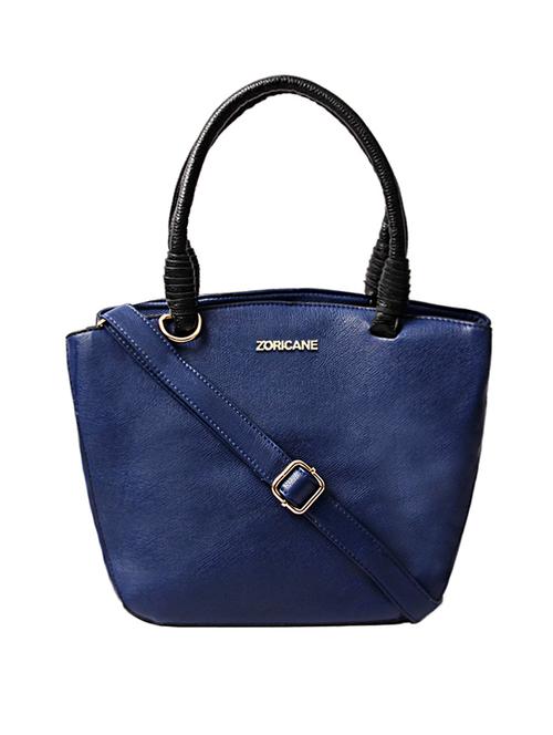 blue leatherette handbag - 11259178 - Very Small Image - 1