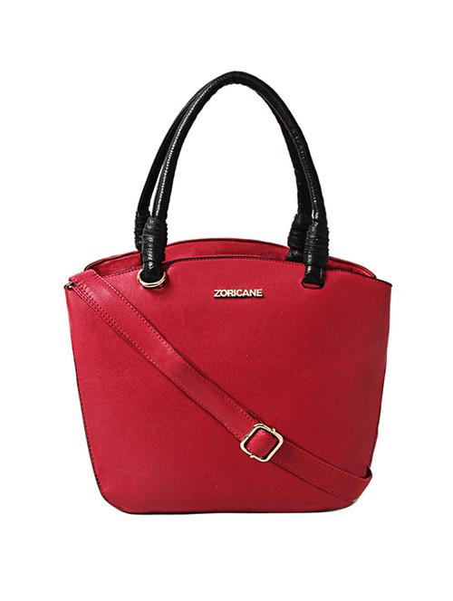 red leatherette handbag - 11259179 - Very Small Image - 1
