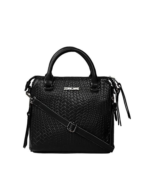 black leatherette handbag - 11259185 - Very Small Image - 1