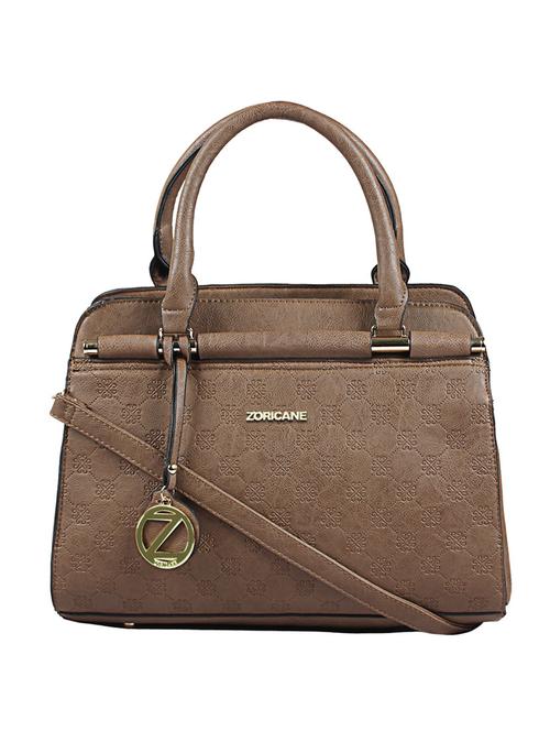 brown leatherette handbag - 11259209 - Very Small Image - 1