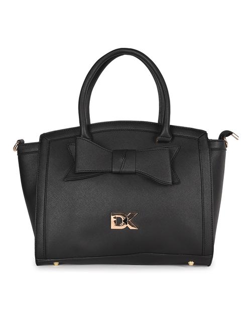 black leatherette handbag - 11260366 - Very Small Image - 1