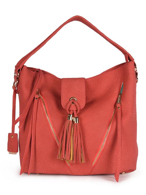 red leatherette handbag - 11260381 - Very Small Image - 1