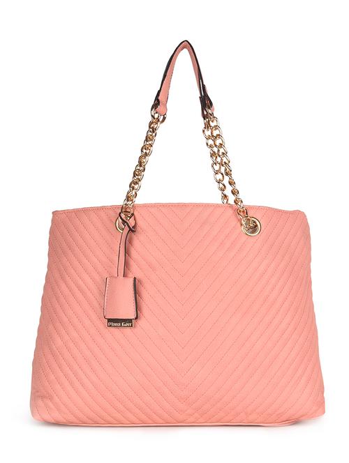 pink leatherette handbag - 11260387 - Very Small Image - 1