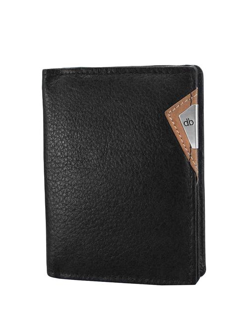 black & brown leather wallet - 11260741 - Very Small Image - 1