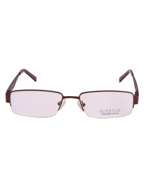 natural color, rectangle half rim eyeglass frame - 11262642 - Very Small Image - 1