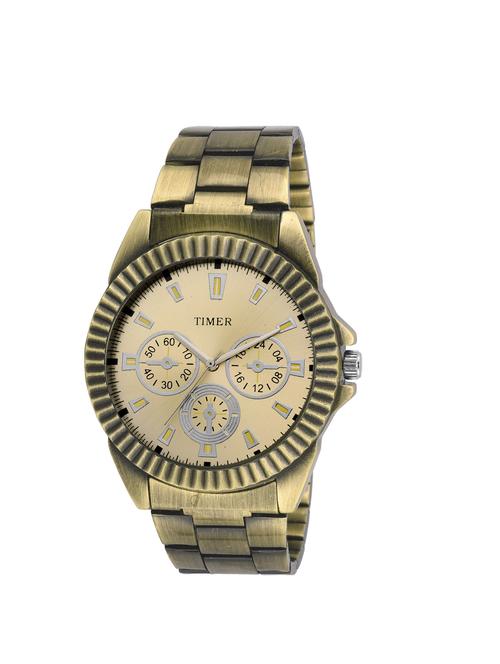 timer analog yellow dial men's watch - tc6040 - 11268023 - Very Small Image - 1