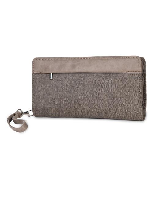 poly canvas and leatherette multi slots wallet - 1126969 - Very Small Image - 1