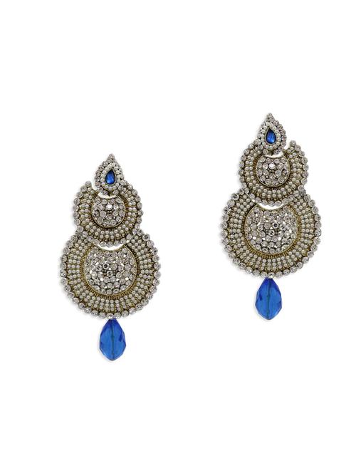 multi colored metal drop earring - 11275246 - Very Small Image - 1