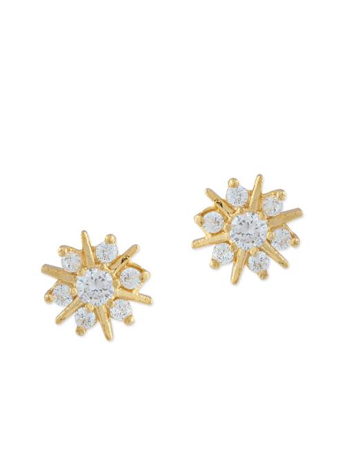 gold toned embellished brass studs - 11275808 - Very Small Image - 1