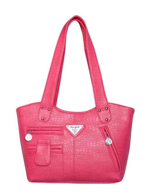 pink leatherette handbag - 11287239 - Very Small Image - 1