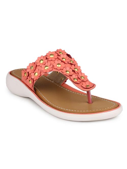pink floral embellished flat sandal - 11289949 - Very Small Image - 1