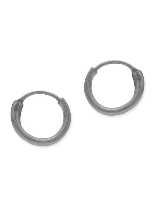 silver hoop earring - 11296577 - Very Small Image - 1