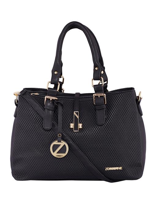 black leatherette handbag - 11299623 - Very Small Image - 1