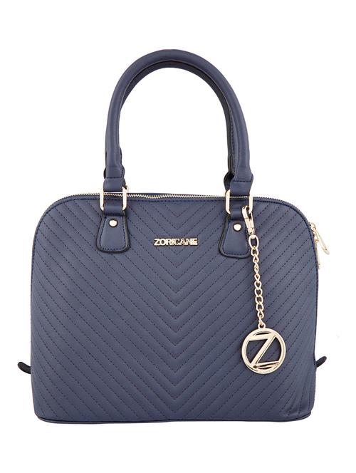 blue leatherette handbag - 11299637 - Very Small Image - 1