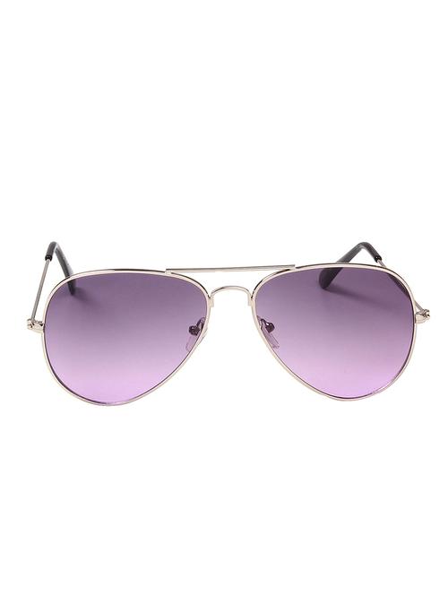 silver metal aviator men sunglass - 11300570 - Very Small Image - 1