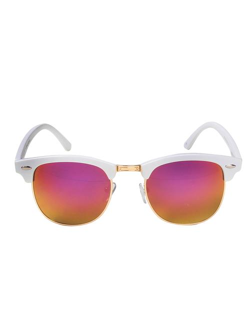 white gold full wayfarer sunglass - 11300585 - Very Small Image - 1