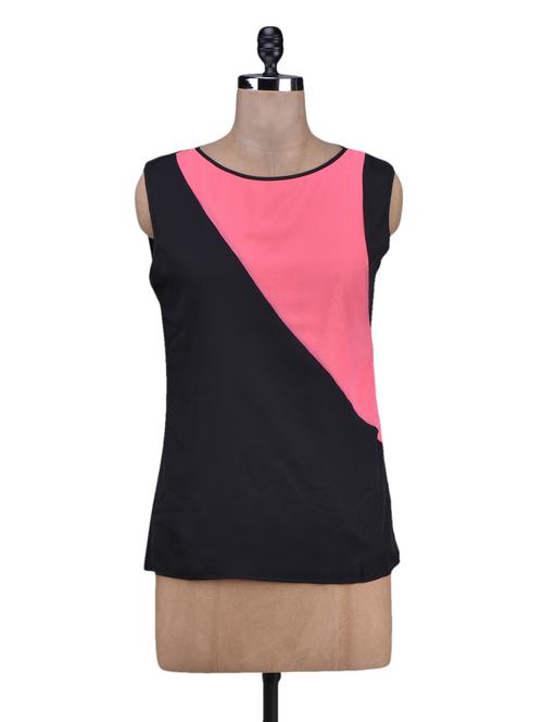 sleeveless georgette top - 1131038 - Very Small Image - 1