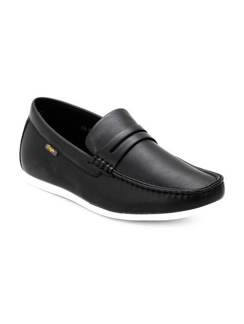 black leatherette loafer - 11326445 - Very Small Image - 1