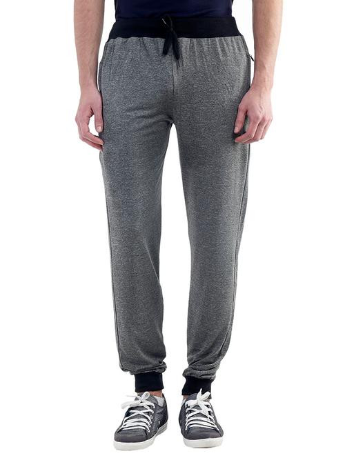 solid grey cotton track pants - 11345087 - Very Small Image - 1