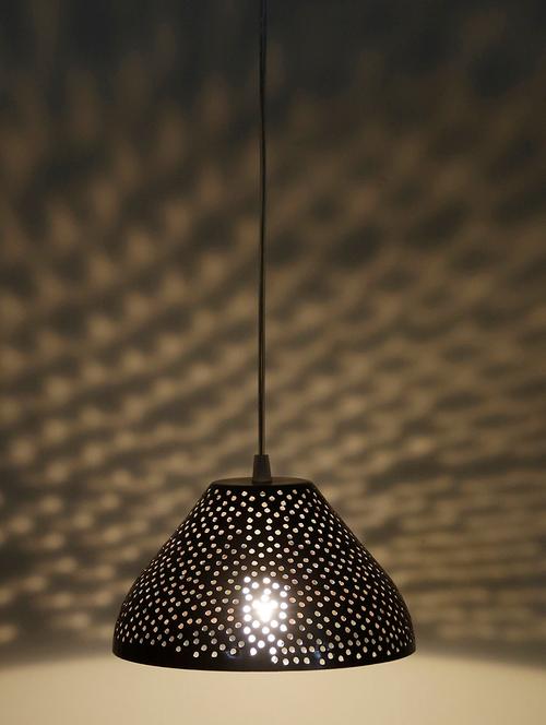 antique copper dotted hanging lamp - 1134807 - Very Small Image - 1