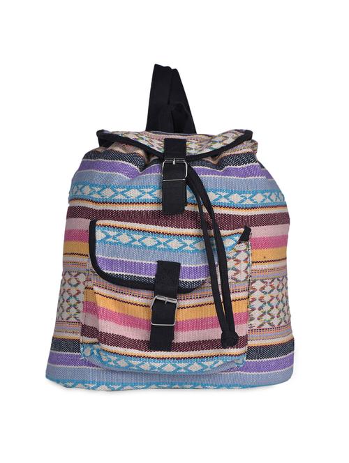 multicolored cotton fashion backpack - 1135805 - Very Small Image - 1